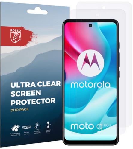 Rosso Ultra Clear Screen Protector - Μεμβράνη Προστασίας Οθόνης - Motorola Moto G60S - 2 Τεμάχια (8719246339844)