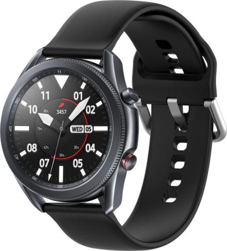 Tech-Protect Λουράκι (20mm) Σιλικόνης Iconband Samsung Galaxy Watch 3 41mm - Black (73236)