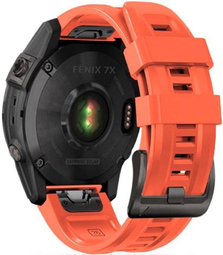 Tech-Protect Λουράκι Σιλικόνης Iconband Garmin Fenix 5/6/6 Pro/7 - Orange (9589046921452)