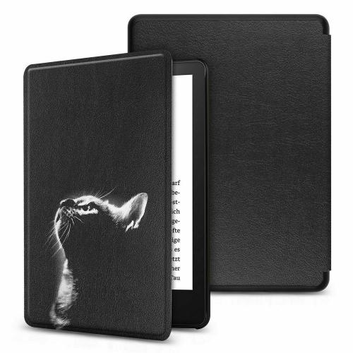 Tech-Protect Smartcase Θήκη e-Reader - Kindle Paperwhite V / 5 / Signature Edition - Black Cat (9589046919107)