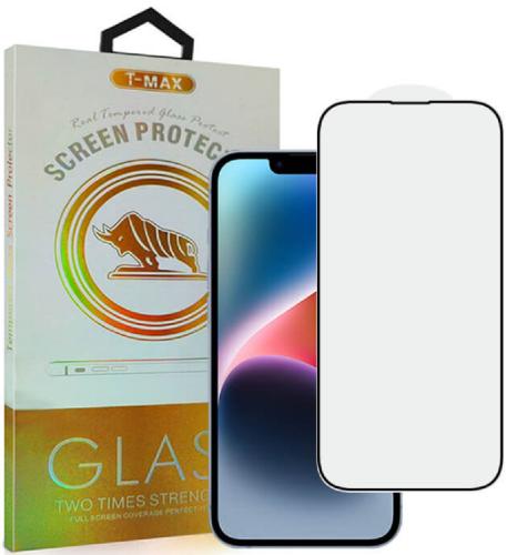 T-Max Premium 3D Tempered Glass Full Glue Fluid Despensing - Αντιχαρακτικό Γυαλί Οθόνης Apple iPhone 14 - Black (5206015066641)