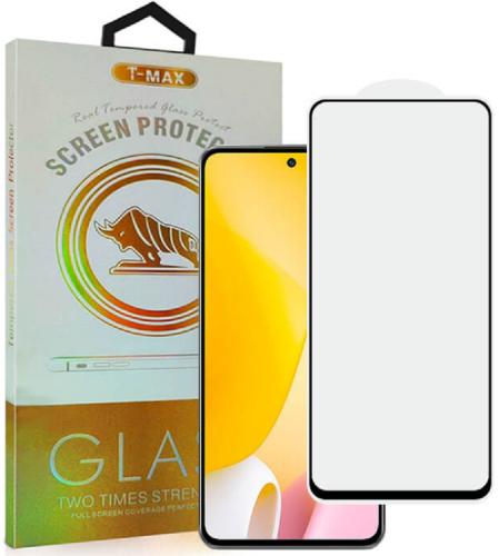 T-Max Premium 3D Tempered Glass Full Glue Fluid Despensing - Αντιχαρακτικό Γυαλί Οθόνης Xiaomi 12 Lite - Black (5206015012716)