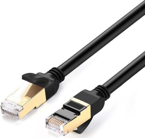 Ugreen NW107 Καλώδιο Ethernet RJ45 σε RJ45 - 10Gbps - Cat.7 - STP - 300cm - Black (11270)