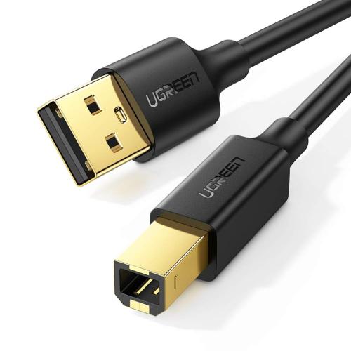 Ugreen Printer Cable USB 2.0 Καλώδιο Εκτυπωτή - USB-A (male) σε USB-Β (male) - 300cm - Black (10351)