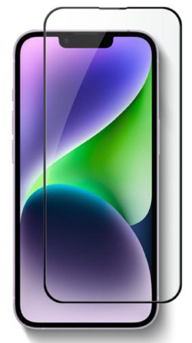 Vivid Full Face Tempered Glass - Αντιχαρακτικό Γυαλί Οθόνης Apple iPhone 14 / 13 / 13 Pro - Black (VITEMP196BK)