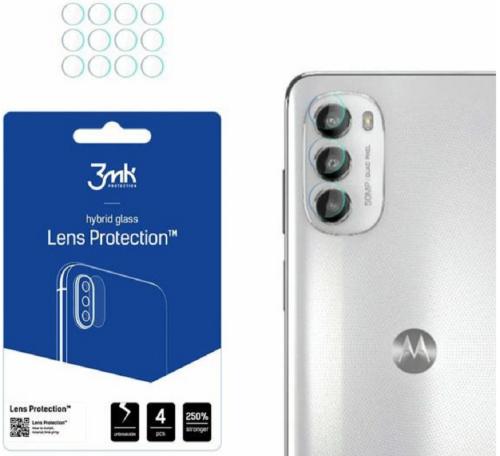 3MK Hybrid Glass Camera Protector - Αντιχαρακτικό Υβριδικό Προστατευτικό Γυαλί για Φακό Κάμερας Motorola Moto G82 - 4 Τεμάχια (5903108477970)