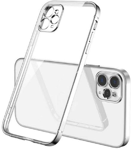 Bodycell HD Διάφανη Θήκη Σιλικόνης Apple iPhone 13 Pro Max - Silver (5206015067433)