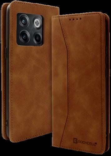 Bodycell Θήκη - Πορτοφόλι OnePlus 10T - Brown (5206015016448)