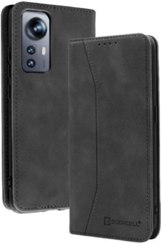 Bodycell Θήκη - Πορτοφόλι Xiaomi 12 / 12X - Black (5206015059285)
