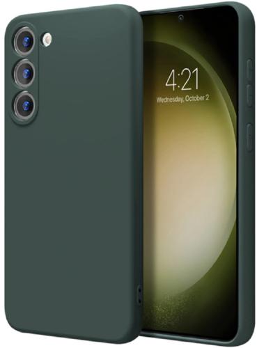 Crong Color Θήκη Premium Σιλικόνης Samsung Galaxy S23 - Green (CRG-COLR-SGS23-GRN)