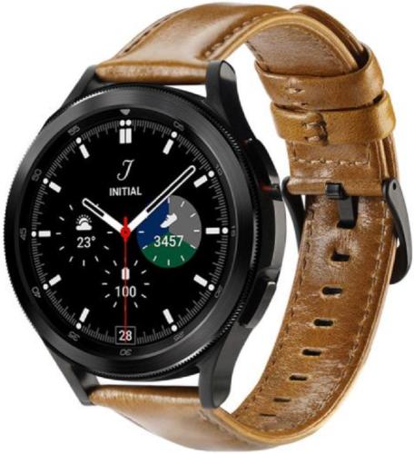 DuxDucis Business Strap - Δερμάτινο Λουράκι για Smartwatches (20mm) - Brown (6934913036358)