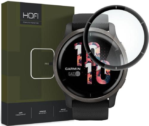 Hofi Premium Pro+ Hybrid Tempered Glass - Garmin Venu 2 40mm - Black (9490713931066)