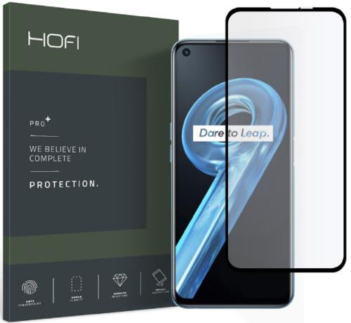 Hofi Premium Pro+ Tempered Glass - Fullface Αντιχαρακτικό Γυαλί Οθόνης - Realme 9i - Black (9589046920707)