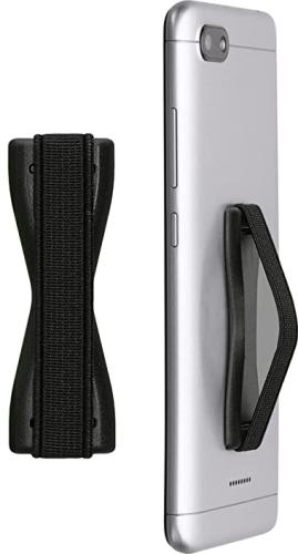 KW Smartphone Αυτοκόλλητο Στήριγμα Δακτύλου / Finger Grip / Holder για Smartphones / Κινητά - Black (41256.01)