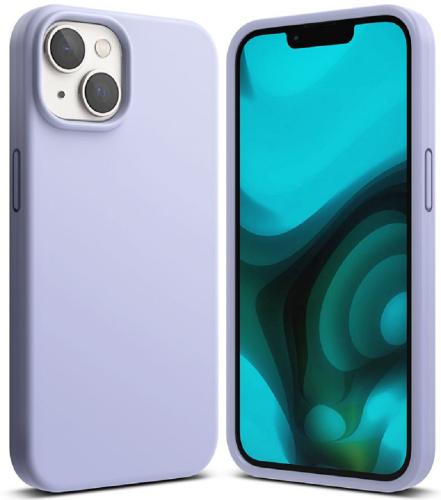 Ringke Silicone - Ανθεκτική Θήκη Σιλικόνης - Apple iPhone 14 - Lavender (8809881264103)
