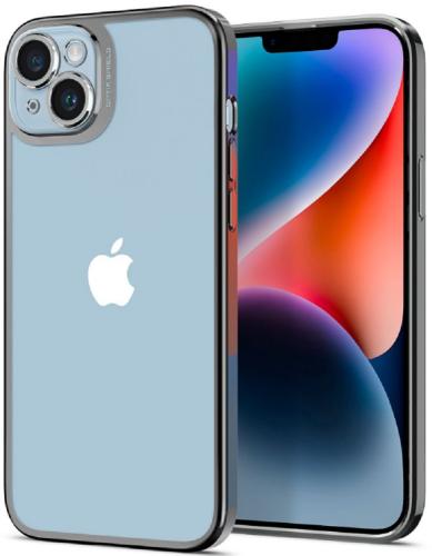 Spigen Θήκη Optik Crystal Apple iPhone 14 - Chrome Grey (ACS05057)