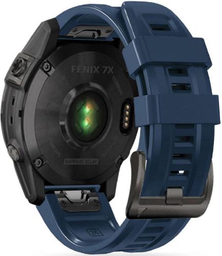 Tech-Protect Λουράκι Σιλικόνης Iconband Garmin Fenix 5/6/6 Pro/7 - Navy Blue (9589046921490)
