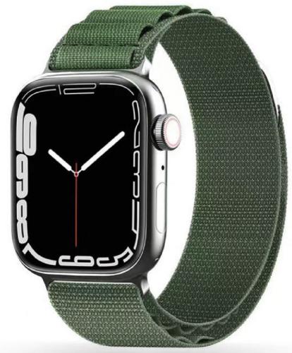 Tech-Protect Nylon Pro Λουράκι - Apple Watch Ultra/SE/8/7/6/5/4 (49/45/44mm) - Military Green (9490713928363)