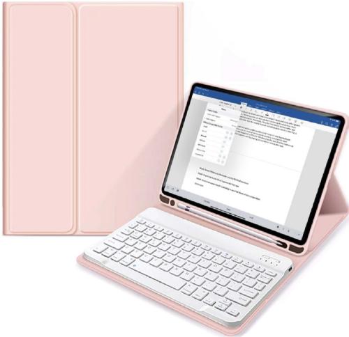 Tech-Protect SC Pen Smartcase Θήκη με Υποδοχή Apple Pencil και Πληκτρολόγιο Bluetooth - Apple iPad mini 6 2021 - Pink (9589046921124)