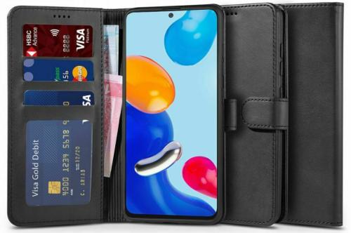 Tech-Protect Wallet - Θήκη Πορτοφόλι Xiaomi Redmi Note 11 / 11S - Black (9589046920486)