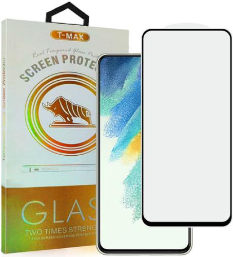 T-Max Premium 3D Tempered Glass Full Glue Fluid Despensing - Αντιχαρακτικό Γυαλί Οθόνης Samsung Galaxy S21 FE 5G - Black (5206015067617)
