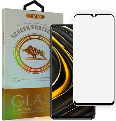 T-Max Premium 3D Tempered Glass Full Glue Fluid Despensing - Αντιχαρακτικό Γυαλί Οθόνης Xiaomi Poco M3 - Black (5206015065897)