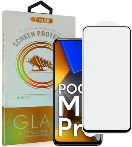 T-Max Premium 3D Tempered Glass Full Glue Fluid Despensing - Αντιχαρακτικό Γυαλί Οθόνης Xiaomi Poco M4 Pro 5G - Black (5206015013362)