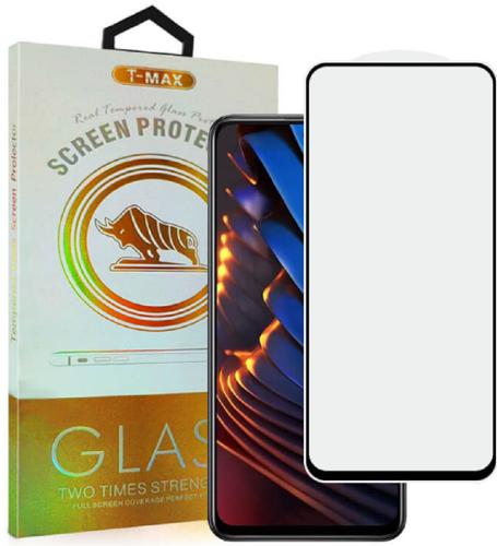 T-Max Premium 3D Tempered Glass Full Glue Fluid Despensing - Αντιχαρακτικό Γυαλί Οθόνης Xiaomi Poco X3 GT - Black (5206015067655)