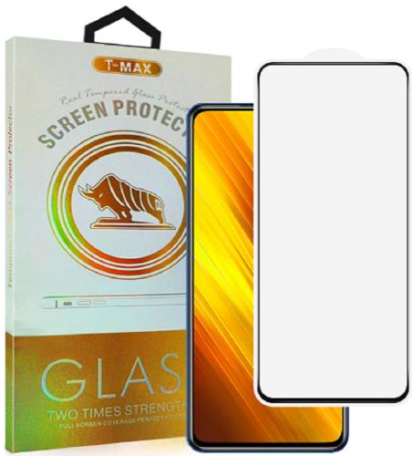 T-Max Premium 3D Tempered Glass Full Glue Fluid Despensing - Αντιχαρακτικό Γυαλί Οθόνης Xiaomi Poco X3 NFC - Black (5206015065903)