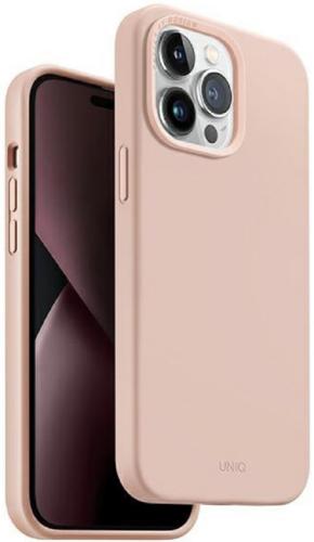 Uniq Lino - Ανθεκτική Σκληρή Θήκη με 2 x Πλαίσια Κάμερας - Apple iPhone 14 Pro - Pink (UNIQ-IP6.1P(2022)-LINOPNK)