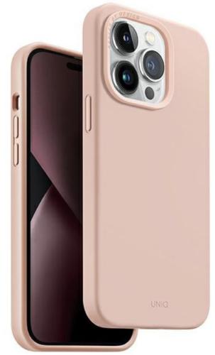 Uniq Lino Hue MagClick - Ανθεκτική Σκληρή Θήκη MagSafe με 2 x Πλαίσια Κάμερας - Apple iPhone 14 Pro Max - Pink (UNIQ-IP6.7PM(2022)-LINOHMPNK)