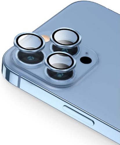 Uniq Optix Lens Protector - Αντιχαρακτικό Γυαλί Προστασίας για Φακό Κάμερας - Apple iPhone 13 Pro / 13 Pro Max - Arctic Blue (UNIQ-IP13P-13PM-LENSABLU)
