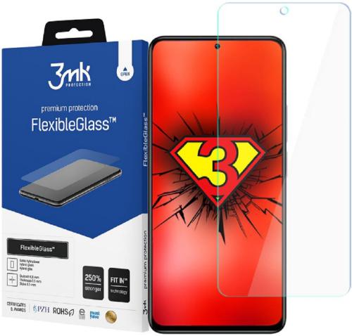3MK Premium Flexible Glass - Αντιχαρακτικό Υβριδικό Προστατευτικό Γυαλί Οθόνης - Xiaomi Redmi Note 11 4G / Redmi Note 11S 4G - 0.3mm (5903108460965)