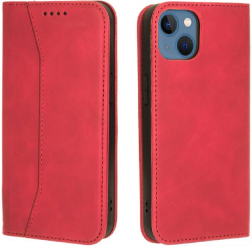 Bodycell Θήκη - Πορτοφόλι Apple iPhone 13 - Red (5206015066955)