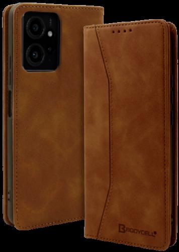 Bodycell Θήκη - Πορτοφόλι Xiaomi Redmi Note 12 4G - Brown (5206015019456)