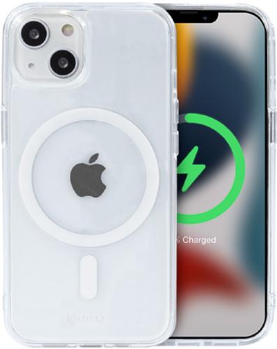 Crong Clear MagCover Διάφανη Θήκη MagSafe με TPU Bumper Apple iPhone 13 mini - Clear (CRG-CLRM-IP1354-TRS)