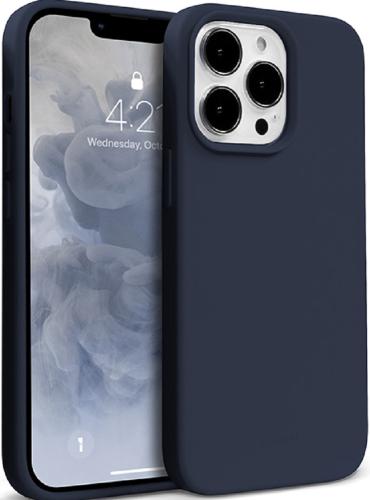 Crong Color Θήκη Premium Σιλικόνης Apple iPhone 13 Pro - Navy Blue (CRG-COLR-IP1361P-BLUE)