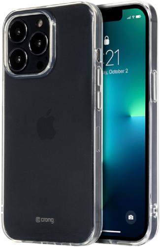 Crong Slim Διάφανη Θήκη Σιλικόνης Apple iPhone 13 Pro - 0.8mm - Clear (CRG-CRSLIM-IP1361P-TRS)