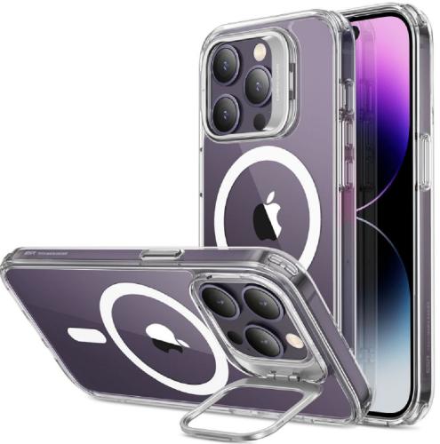 ESR Classic Kickstand Hybrid HaloLock - Διάφανη Ανθεκτική MagSafe Θήκη Apple iPhone 14 Pro - Clear (4894240161548)