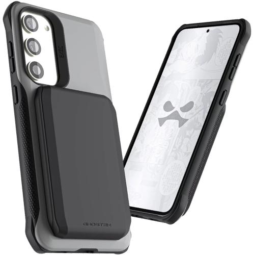 Ghostek Exec 6 - Ανθεκτική MagSafe Θήκη-Πορτοφόλι Samsung Galaxy S23 Plus - Grey (GHOCAS3364)