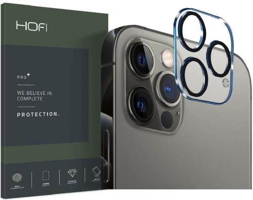 Hofi Cam Pro+ Camera Tempered Glass - Αντιχαρακτικό Γυαλί Προστασίας για Φακό Κάμερας - Apple iPhone 12 Pro - Clear (9589046922985)