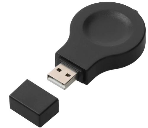 KW Μαγνητικός Φορτιστής USB - Huawei Watch 3 / Watch 3 Pro / Watch GT2 Pro - Black (59672.01)