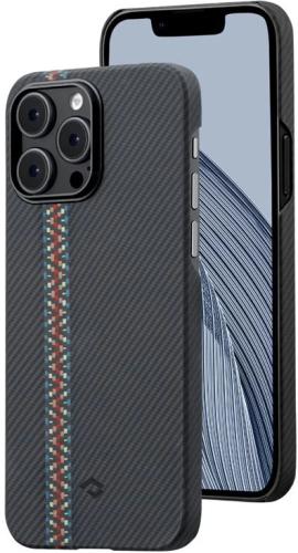 Pitaka Fusion Weaving MagEZ Case 3 - MagSafe Θήκη Aramid Fiber Body Apple iPhone 14 Pro Max - 0.95mm - 600D - Rhapsody (FR1401PM)