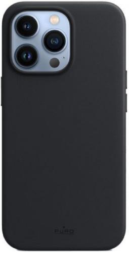 Puro Sky Premium Eco Leather Look - Σκληρή Θήκη Apple iPhone 13 Pro - Black (IPC13P61SKY-BLK)