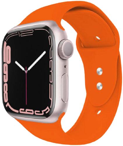 Tech-Protect Λουράκι Σιλικόνης Iconband Apple Watch Ultra/SE/8/7/6/5/4 (49/45/44mm) - Orange (9589046926471)