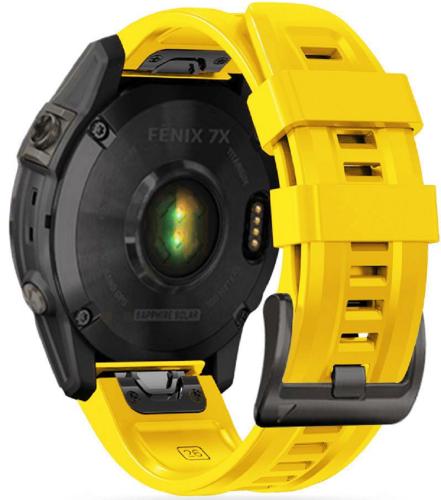 Tech-Protect Λουράκι Σιλικόνης Iconband Garmin Fenix 5/6/6 Pro/7 - Yellow (9589046921506)