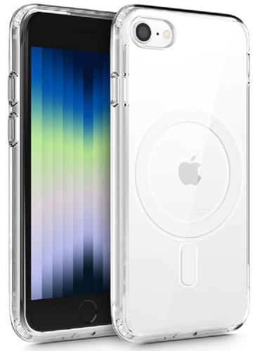 Tech-Protect MagMat - Σκληρή Διάφανη Θήκη MagSafe Apple iPhone SE 2022 / 2020 / 8 / 7 - Clear (9589046924439)