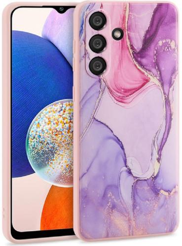 Tech-Protect Θήκη Σιλικόνης Mood - Samsung Galaxy A14 - Colorful Marble (9490713932117)