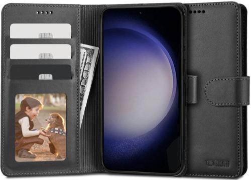 Tech-Protect Wallet - Θήκη Πορτοφόλι Samsung Galaxy S23 - Black (9490713929568)