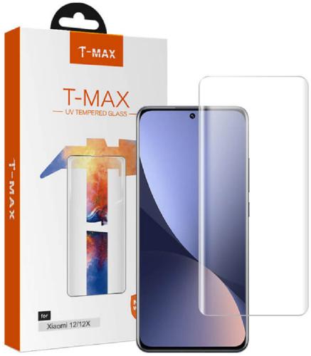 T-MAX Liquid Full Glue 3D Tempered Glass - Σύστημα Προστασίας Οθόνης Samsung Galaxy S22 Ultra 5G (5206015013393)